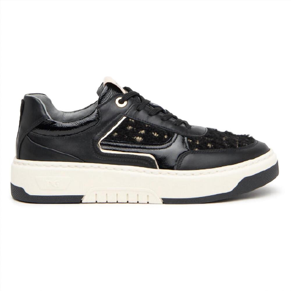 NEW NEROGIARDINI women's guanto sneakers in nero
